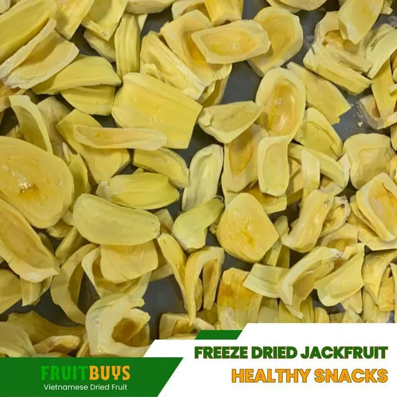 FruitBuys Vietnam Freeze Dried Jackfruit Healthy snacks 23105 FruitBuys Vietnam Freeze Dried Jackfruit Healthy Snacks 23105