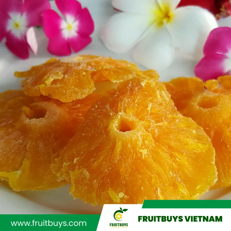 FruitBuys Vietnam 230517 Dried Pineapple Rings Low Sugar Snacks (15)