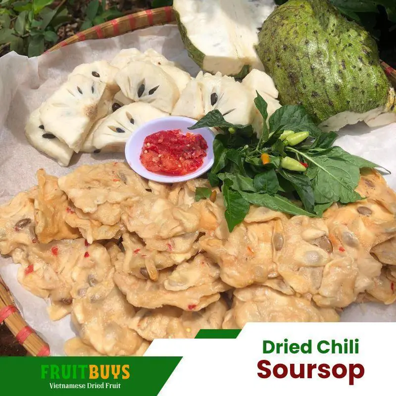 FruitBuys Vietnam 23917 Dried Chili Soursop 6