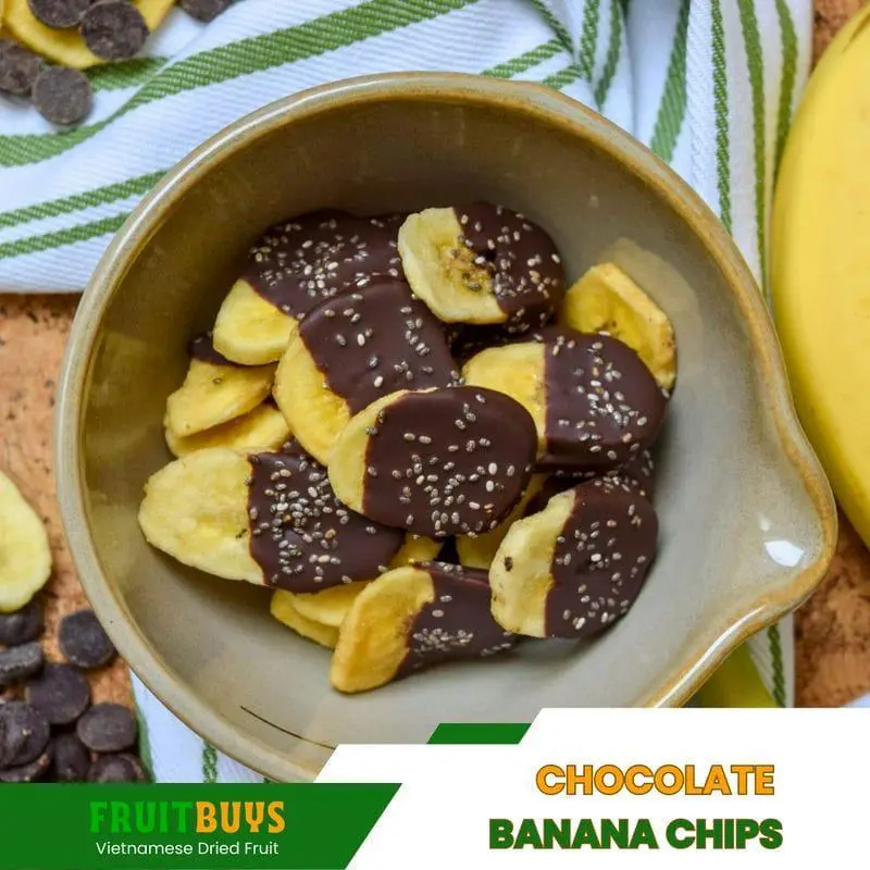 FruitBuys Vietnam Chocolate Banana Chips 231021