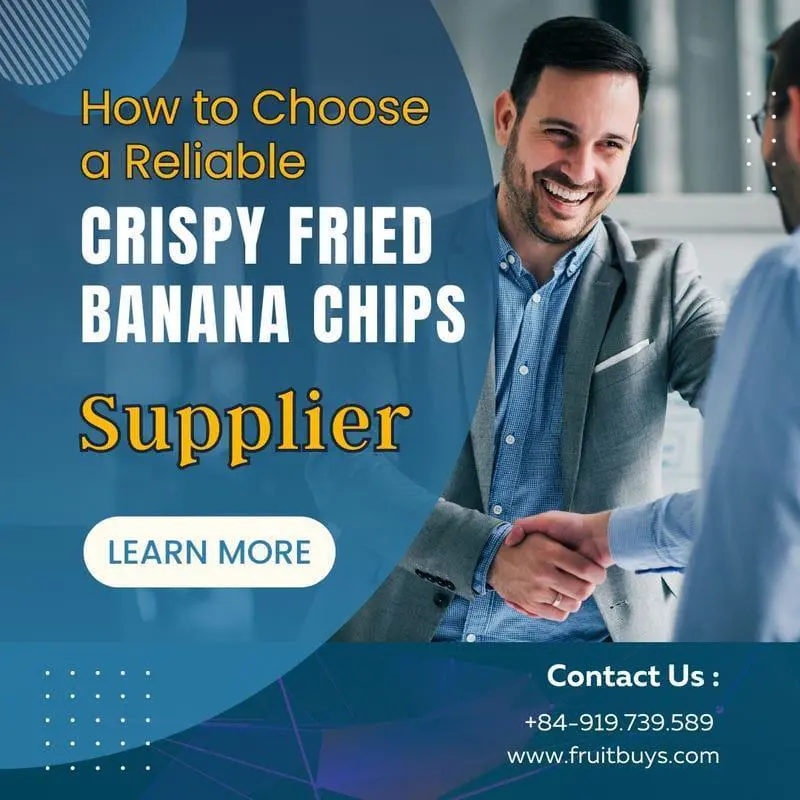 FruitBuys Vietnam Crispy Fried Banana Chips Supplier in Vietnam