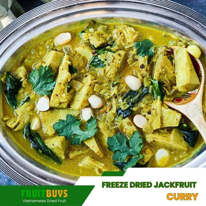 FruitBuys Vietnam Freeze Dried Jackfruit Curry 23107 FruitBuys Vietnam Freeze Dried Jackfruit Curry 23107