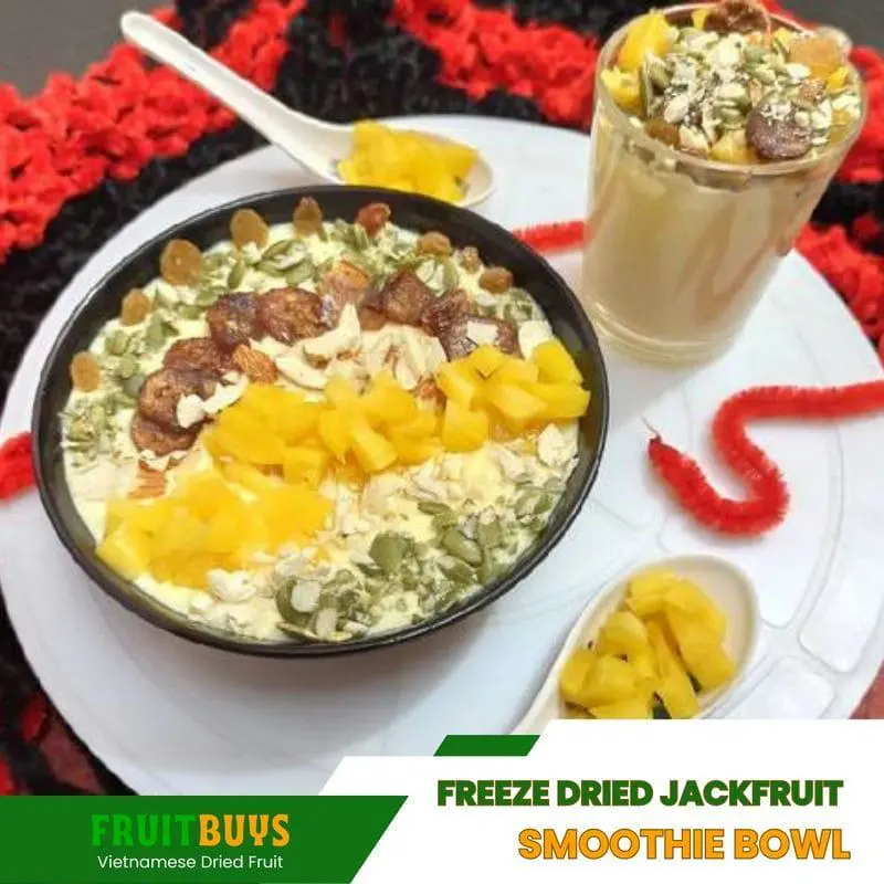 FruitBuys Vietnam Freeze Dried Jackfruit Smoothie Bowl 23107 FruitBuys Vietnam Freeze Dried Jackfruit Smoothie Bowl 23107