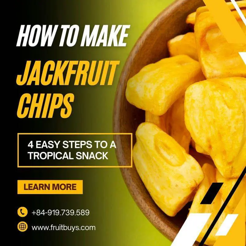 FruitBuys Vietnam How To Make Jackfruit Chips 231011