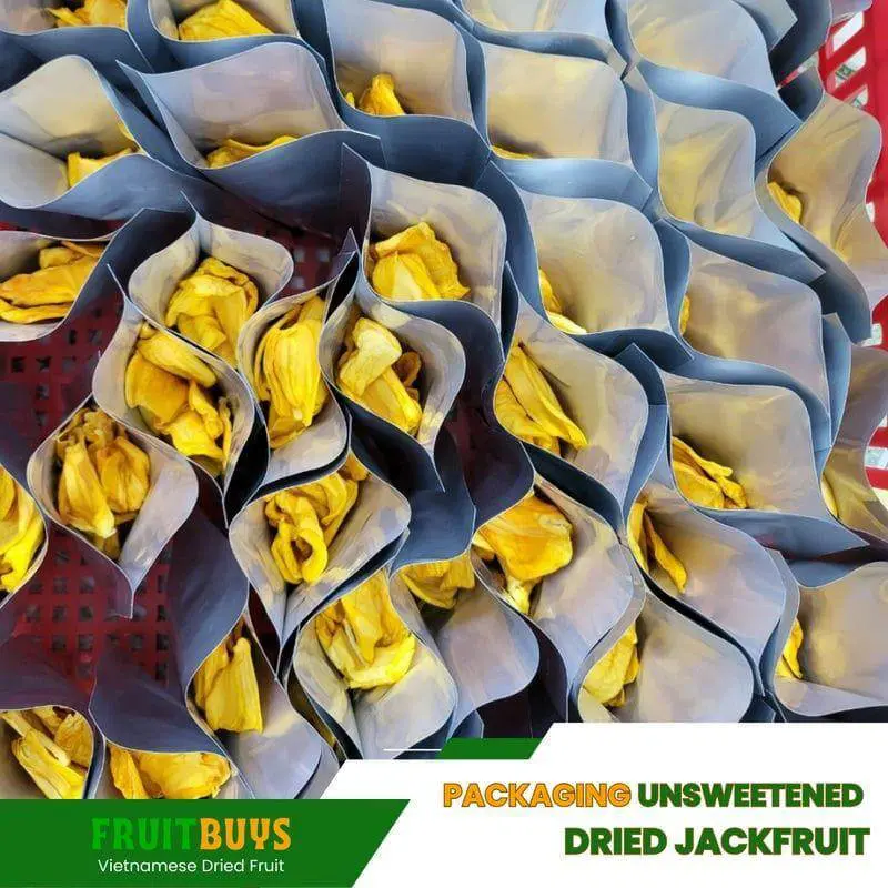 FruitBuys Vietnam Packaging Unsweetened Dried Jackfruit 231010