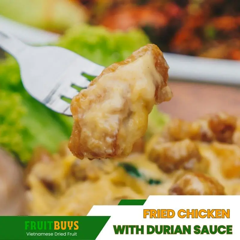 FruitBuys Vietnam fried chicken with durian sauce 23102 FruitBuys Vietnam Fried Chicken With Durian Sauce 23102