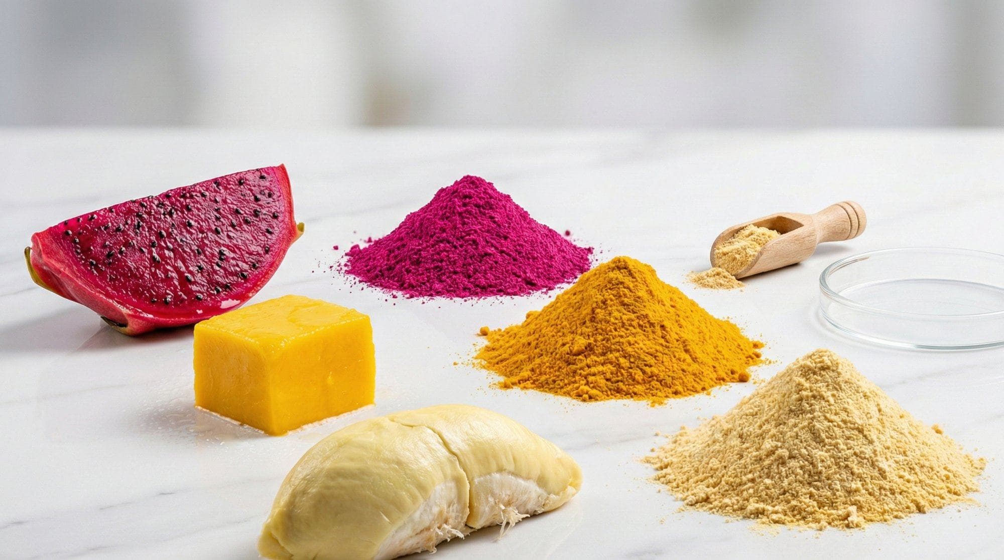 32 dried fruit powder
