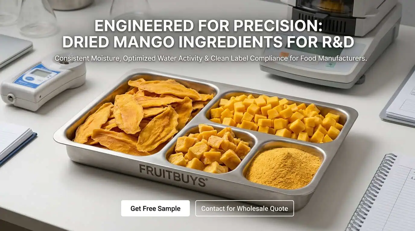 Dried Mango No Added Sugar: 10 Industrial Applications Engineered for precision: Dried mango ingredients for r&d