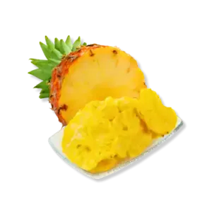 Fresh Pineapple Slices - Vegan Snacks FruitBuys Vietnam 231221 Soft Dried Pineapple Rings Low Sugar