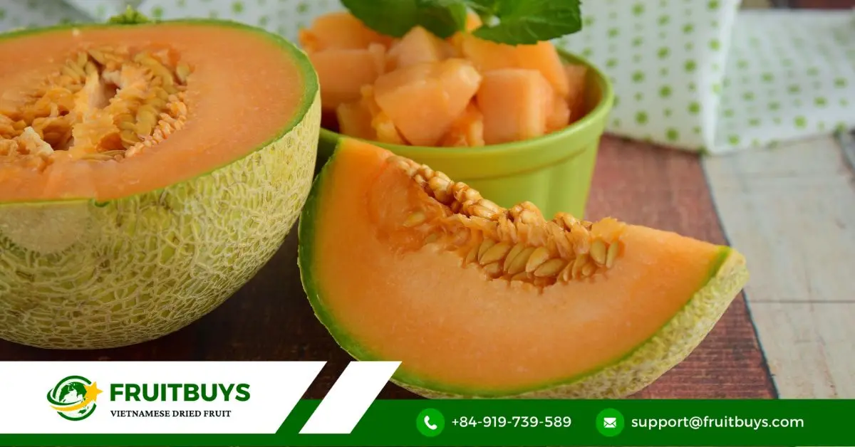FruitBuys Vietnam Charentais Cantaloupe