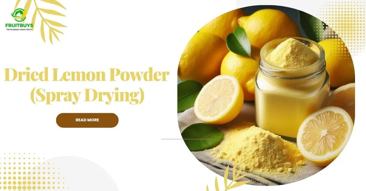 FruitBuys Vietnam Dried Lemon Powder (Spray Drying)