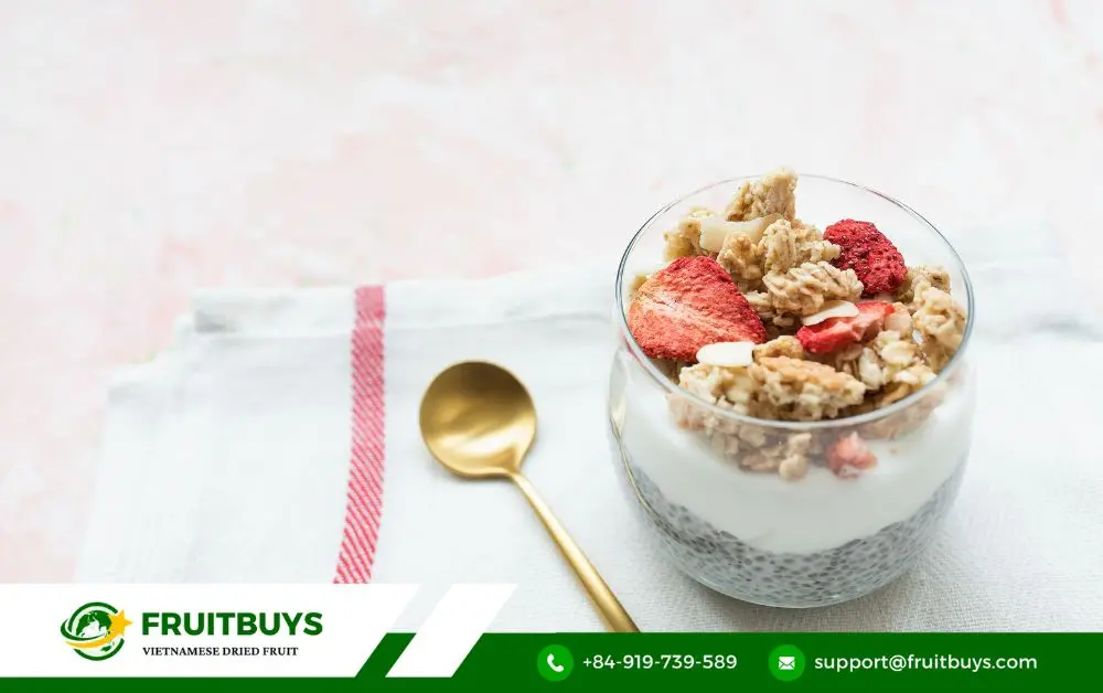 fruitbuys vietnam freeze dried strawberries yogurt FruitBuys Vietnam Freeze Dried Strawberries Yogurt