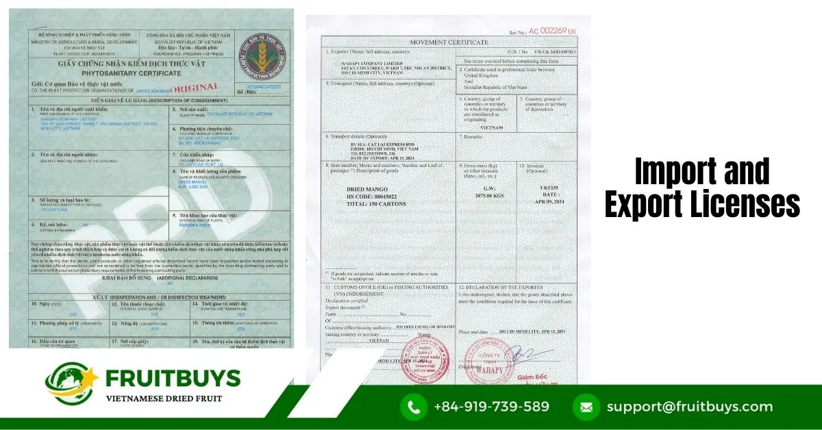 fruitbuys vietnam import and export licenses FruitBuys Vietnam Import And Export Licenses