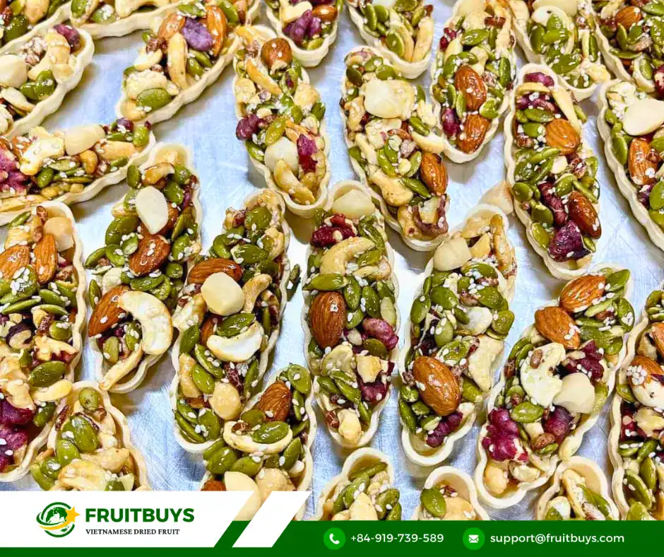 fruitbuys vietnam vegan nutrient rich nut boat cake 241010 FruitBuys Vietnam Vegan Nutrient Rich Nut Boat Cake 241010