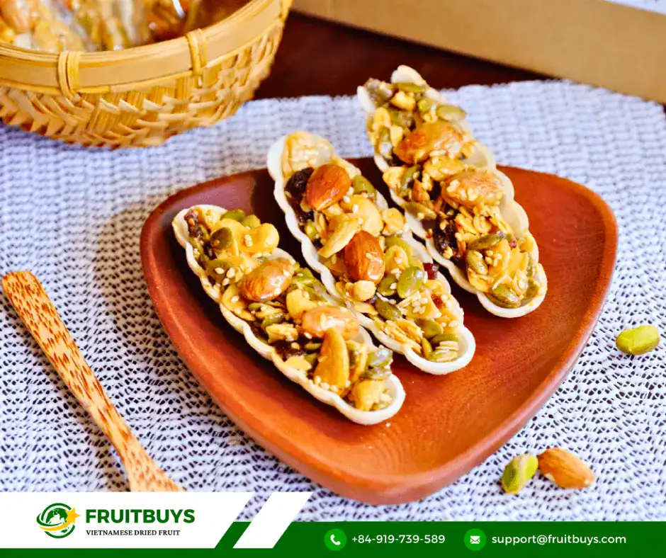 fruitbuys vietnam vegan nutrient rich nut boat cake 4 241010 FruitBuys Vietnam Vegan Nutrient Rich Nut Boat Cake (4) 241010