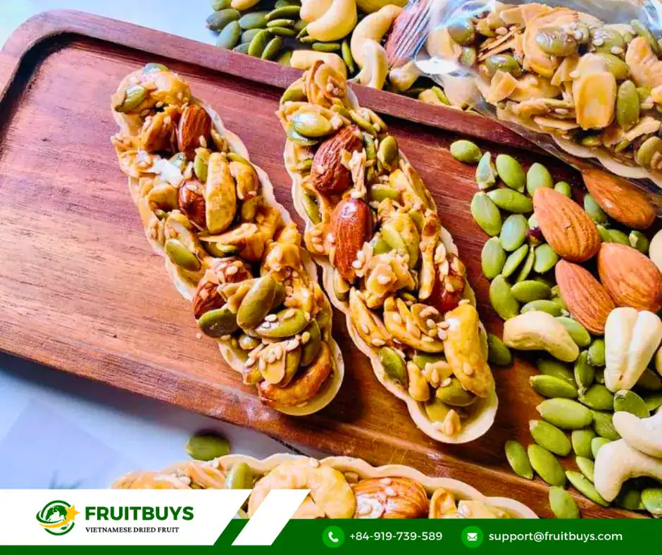 fruitbuys vietnam vegan nutrient rich nut boat cake 7 241010 FruitBuys Vietnam Vegan Nutrient Rich Nut Boat Cake (7) 241010
