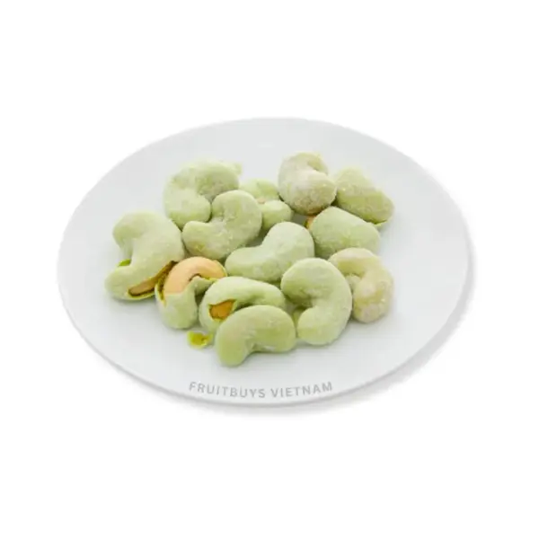 Roasted Salted Cashew Nuts FruitBuys Vietnam Wasabi Coated Cashew Nuts 231228