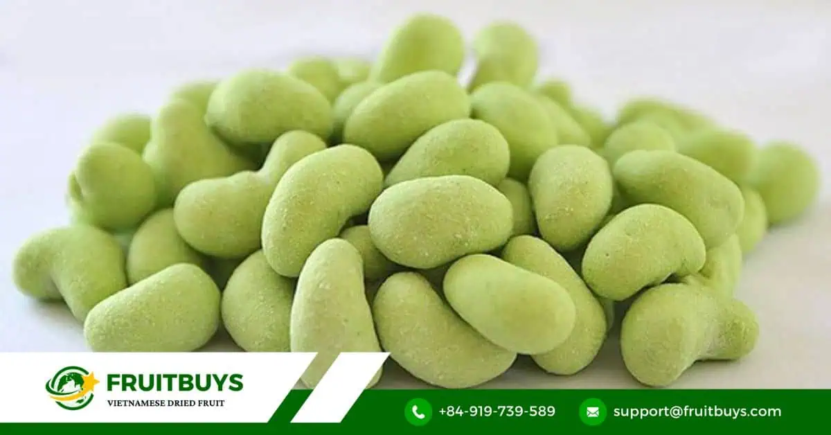 fruitbuys vietnam wasabi coated cashew nuts FruitBuys Vietnam Wasabi Coated Cashew Nuts