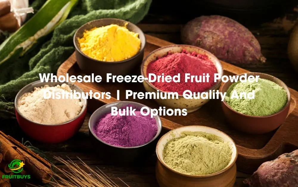 Wholesale Freeze-Dried Fruit Powder Distributors | Premium Quality And Bulk Options FruitBuys Vietnam Wholesale Freeze Dried Fruit Powder Distributors