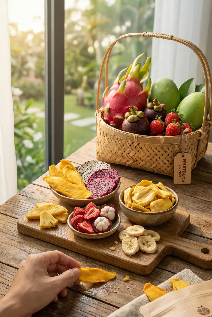 trái cây sấy mộc và sấy thăng hoa fruitbuys việt nam 7695